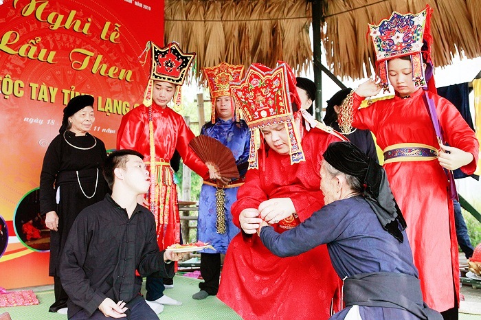 Mũ then cổ - Nét đẹp văn hóa dân tộc Tày, Nùng
