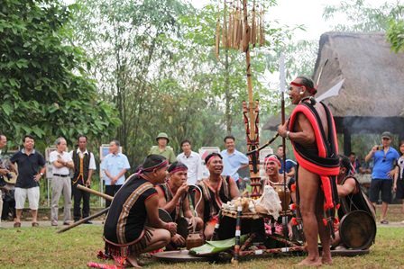 Tái hiện Lễ hội cúng cơm mới của dân tộc X'tiêng