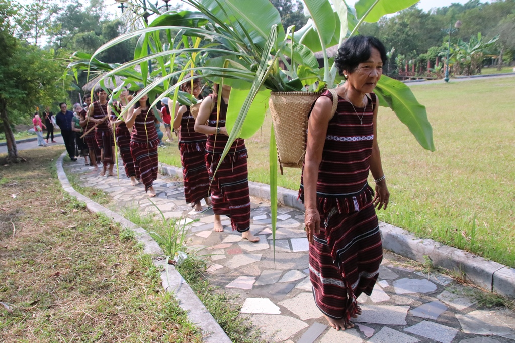 Tái hiện Lễ hội cúng Thần Lúa (Sayangva) của dân tộc Chơ Ro