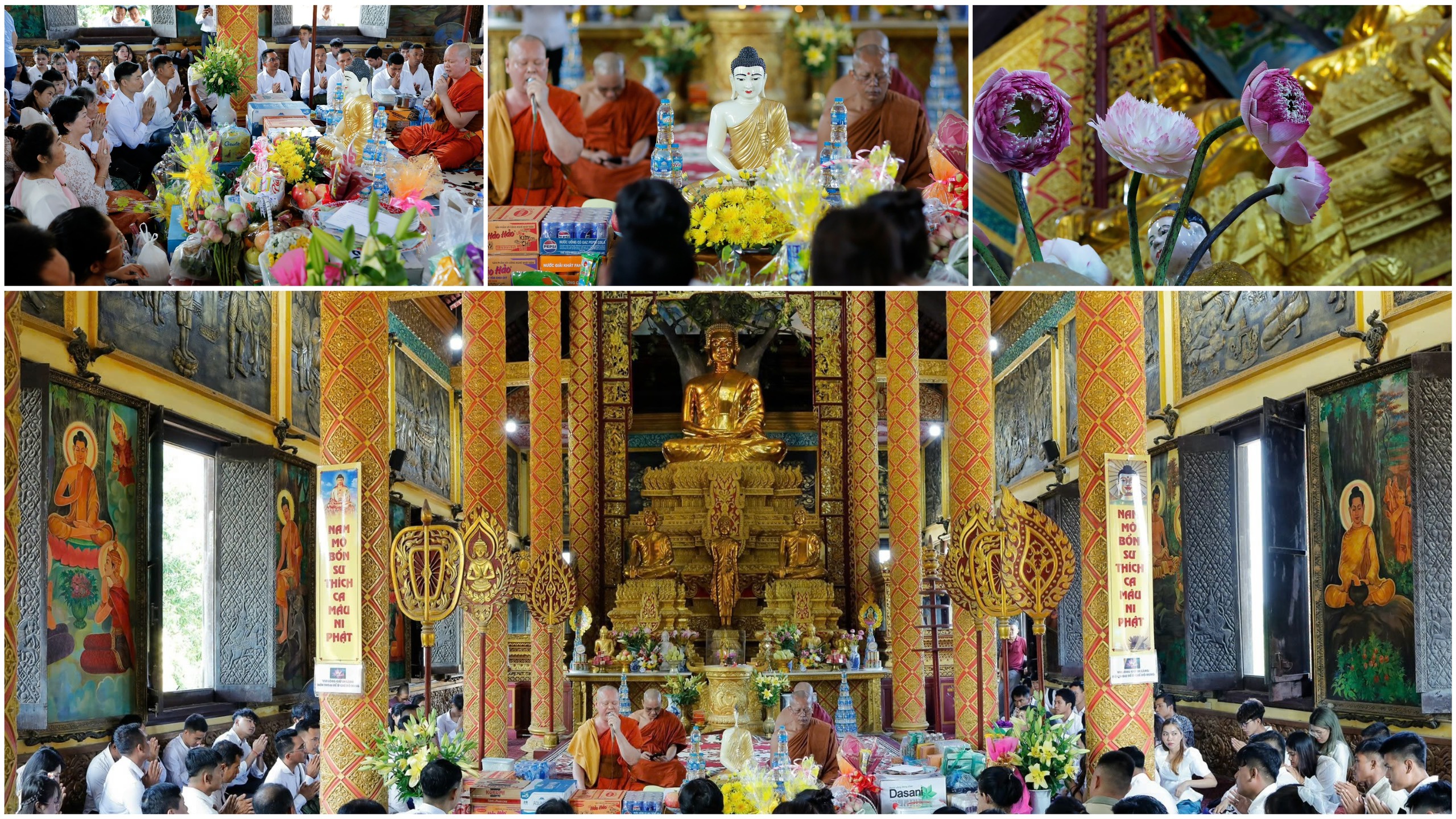 Tổ chức Lễ Sen Dolta của đồng bào Khmer tại “Ngôi nhà chung”