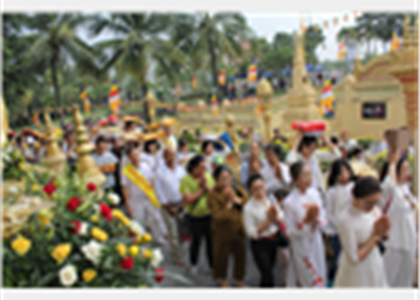 [Photo] Lễ dâng y Kathina năm 2019 (Phật lịch 2563) tại chùa Khmer
