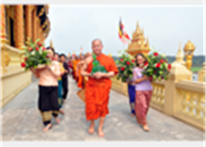 [Photo] Tết Chôl Chnăm Thmây của đồng bào Khmer tại “Ngôi Nhà chung”