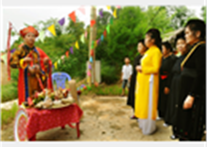 [Photo] Lễ cấp sắc của dân tộc Tày