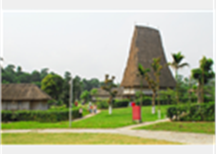 [Photo] Không gian kiến trúc làng dân tộc Ba Na