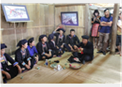 [Photo] Một số hình ảnh Trích đoạn Lễ Giải hạn - nối số người Mông đen (Lạng Sơn)