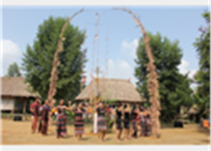 [Photo] Vẻ đẹp “Vũ điệu dâng trời” của đồng bào Cơ Tu