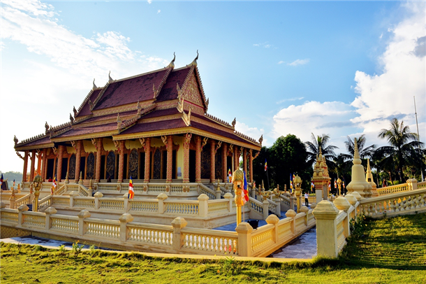 Quần thể chùa Khmer - Công trình tâm linh tuyệt đẹp tại 