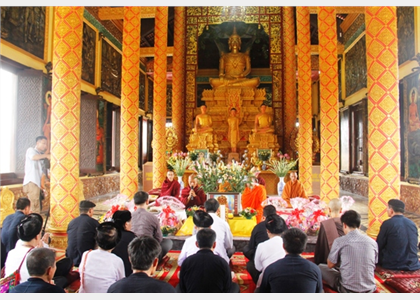 Lễ cầu siêu các anh hùng liệt sĩ tại “Ngôi nhà chung”