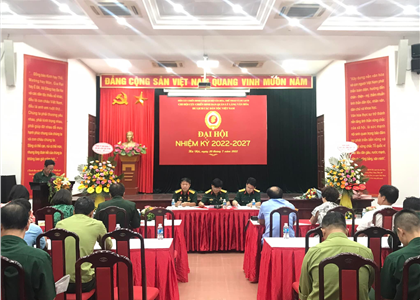 Đại hội Chi hội Cựu chiến binh Ban Quản lý lần thứ III, nhiệm kỳ 2022- 2027