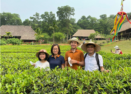 Cuối tuần xách ba lo du lịch trải nghiệm Làng Văn hóa - Du lịch các dân tộc Việt Nam