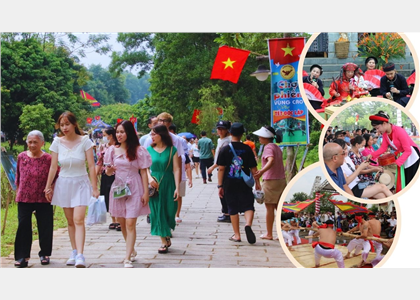 Nhiều hoạt động văn hóa dịp nghỉ lễ 2/9 đang diễn ra tại Làng Văn hóa - Du lịch các dân tộc Việt Nam