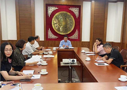Thứ trưởng Đoàn Văn Việt làm việc với BQL về công tác chuẩn bị tổ chức Tuần 