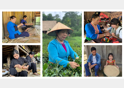  Nét đẹp bình dị trong cuộc sống hàng ngày của đồng bào dân tộc tại “Làng”