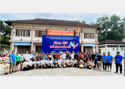 Đồng bào các dân tộc tham gia Ngày Hội thể thao đoàn kết năm 2023 tại 