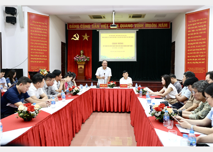 Ban Quản lý tổ chức gặp mặt phóng viên báo chí nhân kỷ niệm 99 năm Ngày Báo chí Cách mạng Việt Nam