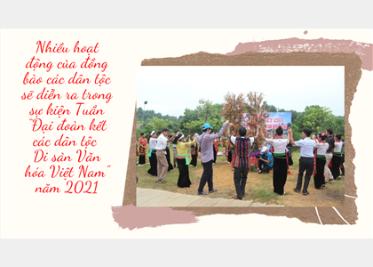  Kế hoạch tổ chức Tuần “Đại đoàn kết các dân tộc - Di sản văn hóa Việt Nam” năm 2021