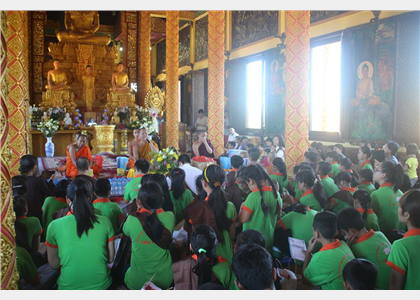 Ngày tu Phật giáo Nguyên thủy tại chùa Khmer