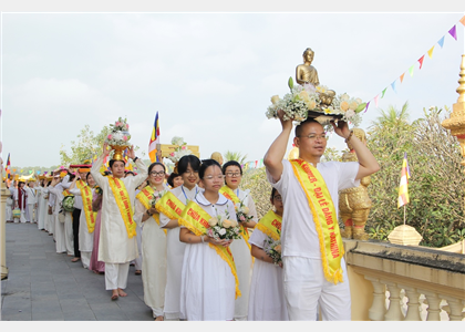 Long trọng Đại lễ dâng y Kathina năm 2023 tại chùa Khmer