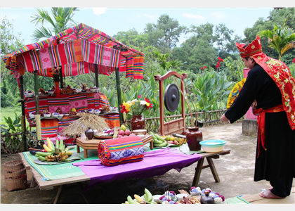 Lễ mừng cơm mới của đồng bào dân tộc Mường tỉnh Hoà Bình 