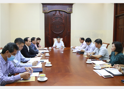  Ban Quản lý: Báo cáo lãnh đạo Bộ VHTTDL về Tuần “Đại đoàn kết các dân tộc - Di sản Văn hóa Việt Nam” năm 2021