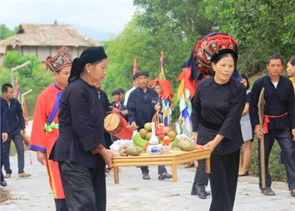 Tái hiện lễ hội “Lồng tồng” của dân tộc Nùng