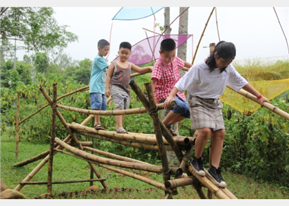Tổ chức hoạt động tháng 6 với chủ đề “Tuổi thơ với ngày hè”