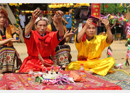 Tái hiện Lễ hội Xăng Khan của dân tộc Thái tại “Ngôi nhà chung”