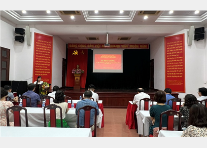 Khai giảng lớp “Nâng cao nhận thức và tư duy về chuyển đổi số” cho công chức lãnh đạo, viên chức quản lý của Ban Quản lý
