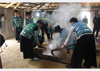 Tái hiện Tết Naox - cha của đồng bào dân tộc H'mông