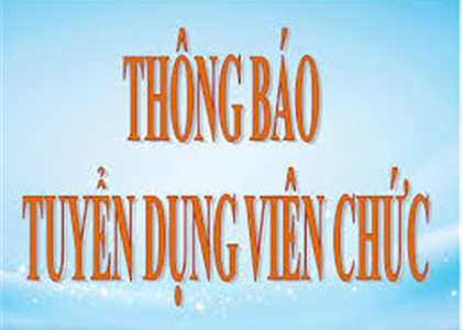 BQL Làng VHDL các DTVN: Thông báo Lịch thi tuyển viên chức vòng 2 năm 2020