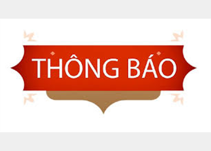 Thông báo về việc tạm dừng, tiết giảm một số các hoạt động trong khuôn khổ tháng 4