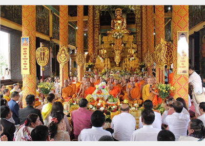 Lễ Phật Đản sẽ diễn ra tại Chùa Khmer, Làng Văn hóa - Du lịch các dân tộc Việt Nam