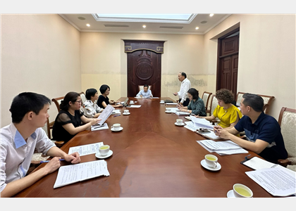 Thứ trưởng Bộ VHTTDL Đoàn Văn Việt làm việc với Ban Quản lý về công tác chuẩn bị cho sự kiện “Ngày Văn hóa các dân tộc Việt Nam” năm 2023