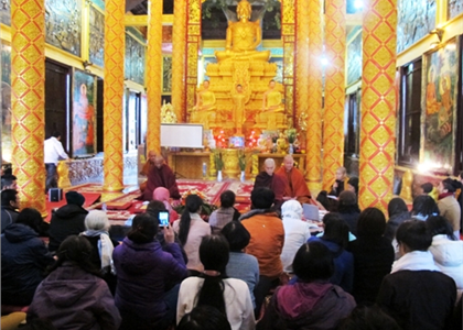 Ngày tu “Bát Quan Trai” tại chùa Khmer, Làng Văn hóa - Du lịch các dân tộc Việt Nam
