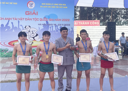 Bế mạc Giải vô địch Anh tài Vật dân tộc quốc gia năm 2022
