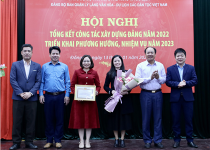  Đảng bộ Ban Quản lý tổ chức Hội nghị tổng kết công tác xây dựng Đảng năm 2022 và triển khai phương hướng, nhiệm vụ năm 2023