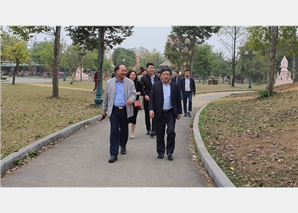 Thứ trưởng Bộ VHTTDL Đoàn Văn Việt kiểm tra công tác chuẩn bị Ngày hội “Sắc Xuân trên mọi miền Tổ quốc” năm 2023