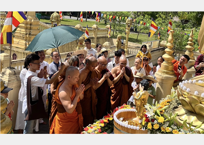Lễ Phật đản tại chùa Khmer giữa lòng thủ đô Hà Nội