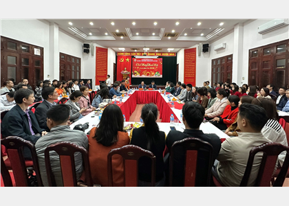  Ban Quản lý tổ chức gặp mặt, chúc mừng năm mới Giáp Thìn 2024